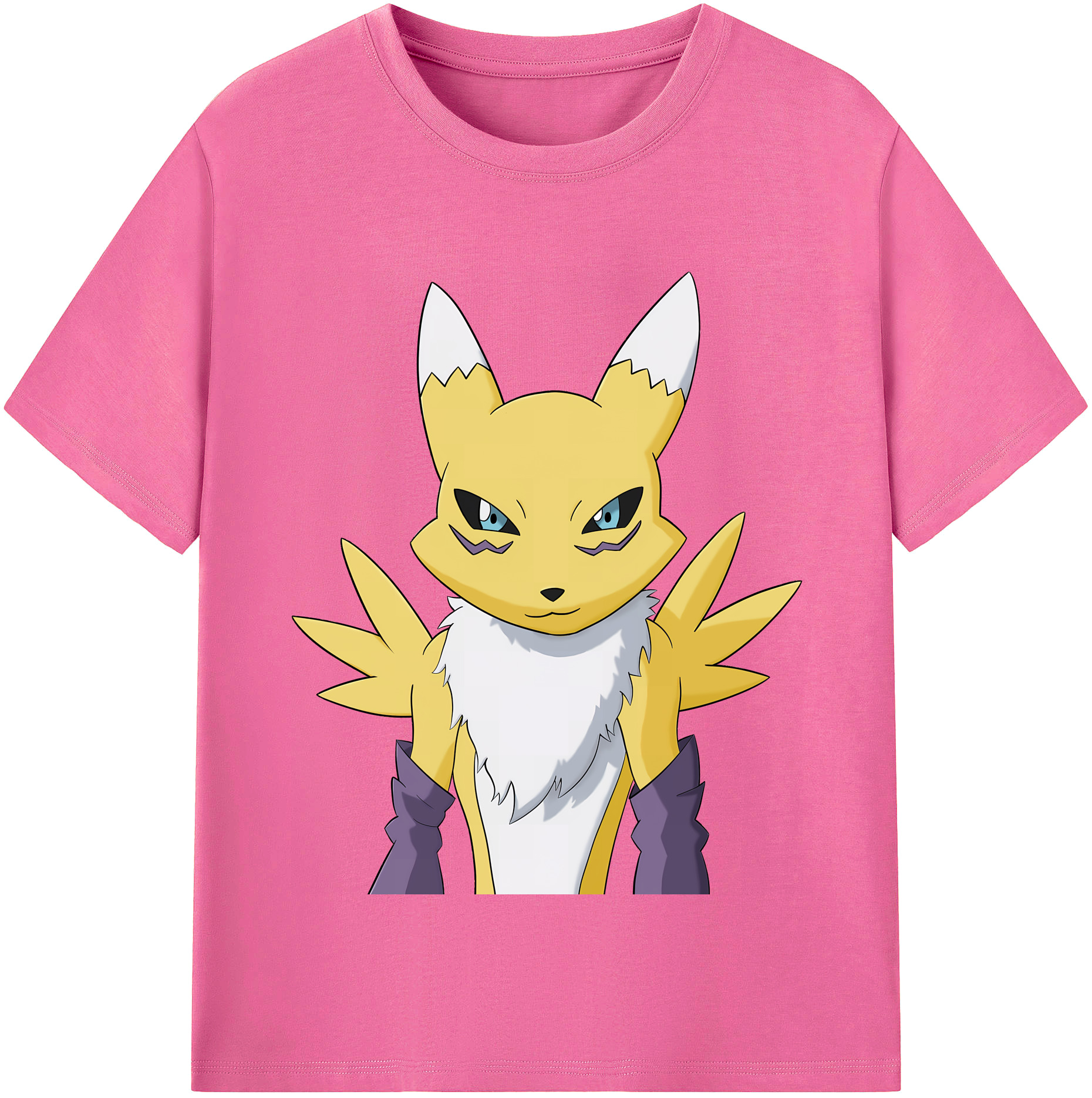 （画像用） Digimon デジタルモンスター/デジモン レディースカジュアルプリントTシャツ（綿100％）